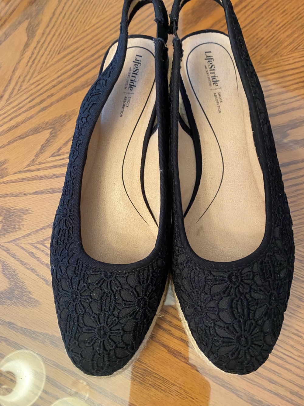 Lifestride Black Espadrilles